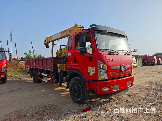二手东风随车吊 国5排放徐工6.3吨4节臂吊机价格 - 图片 2