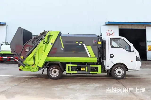 国六福田蓝牌 4方压缩垃圾车 型号齐全厂家直销支持货到付款 - 图片 12