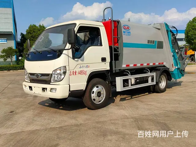 福田蓝牌5.8方压缩垃圾车 垃圾转运车 环卫垃圾车 - 图片 4