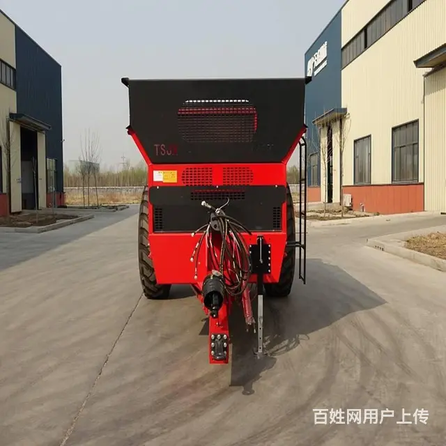 2FGH-10S型绞龙式撒肥机动物干湿粪便撒粪车w - 图片 6
