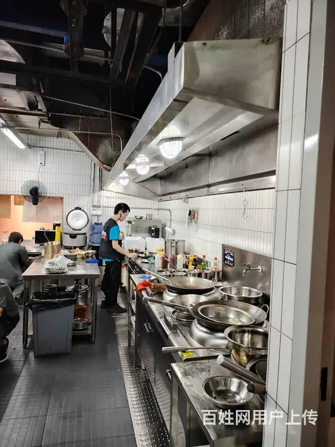 天河湘菜馆厨房排烟油烟风机净化器通风管道设计安装 - 图片