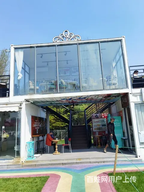 定制户外景区移动房屋办公室棋牌室商铺休闲小屋小吃店 - 图片 3
