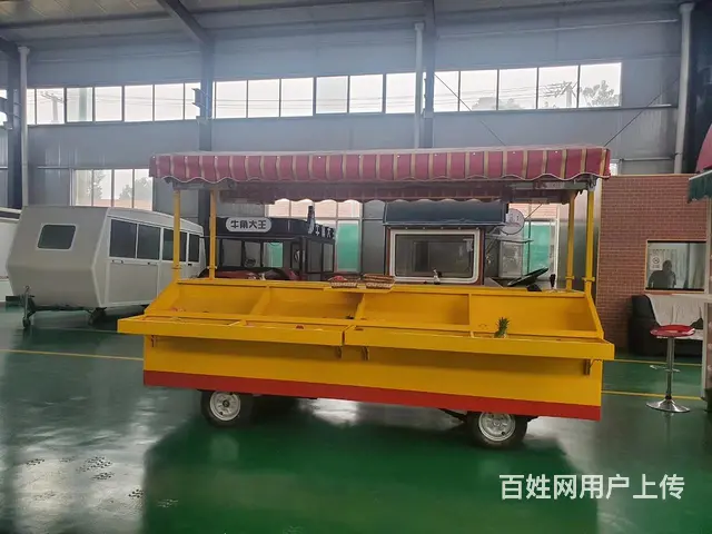大庆厂家定制三轮快餐车 专业加工小吃车电动车 - 图片 4