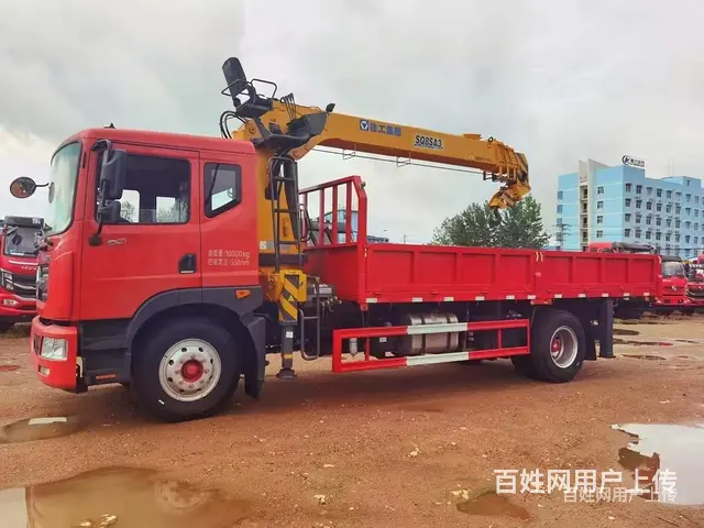 多利卡D9国六单桥徐工8吨随车吊带爬梯 厂家报价 - 图片 2