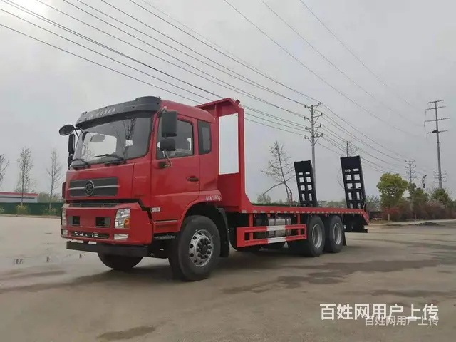 东风后八轮程力平板拖车 厂家直销销售点 - 图片 2