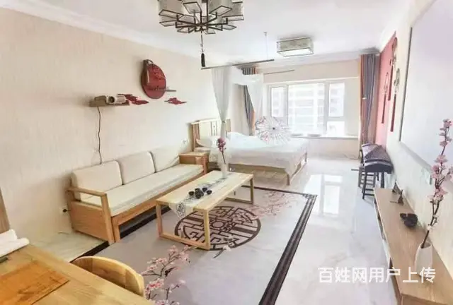 北戴河公寓出租楼层可看海高端民宿 - 图片 1