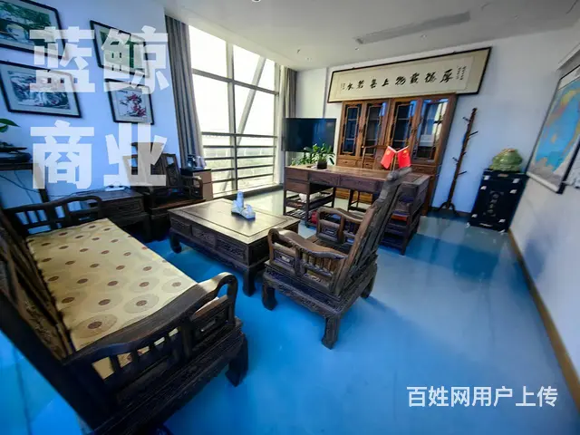 高铁东站旁210平落地窗带办公家具出租 - 图片 11