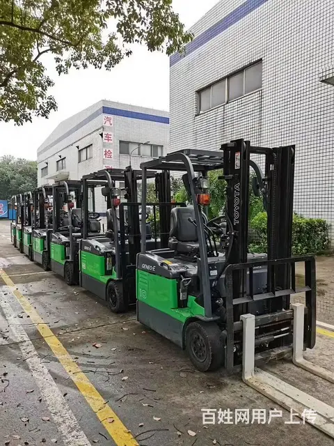 低价转让一批进口二手电动叉车 丰田三支点电瓶叉车 - 图片 3