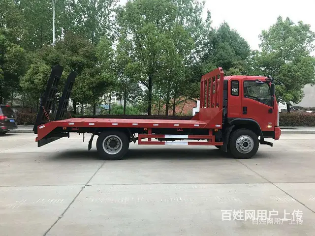 国六大运G6单桥平板运输车拖车包上户 - 图片 6