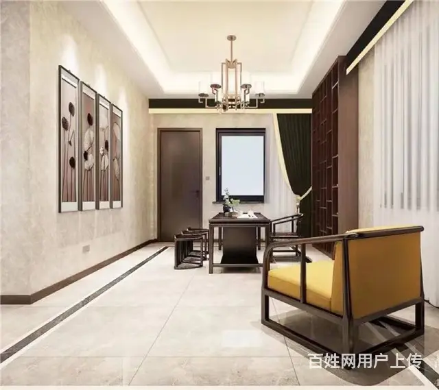 新中式风格常州自建别墅装修案例 - 图片 3