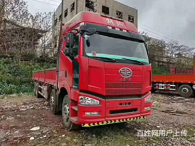 16年解放前四后八平板车375马力价格优惠 - 图片 2