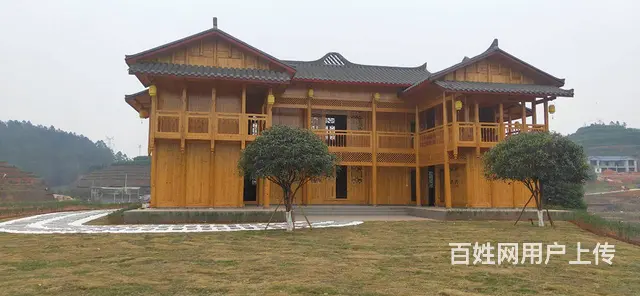 四川成都火锅店装修实木隔断屏风实木木屋 - 图片 4