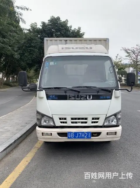 2012年5月单排4.2米五十铃4K厢式货车 - 图片 1
