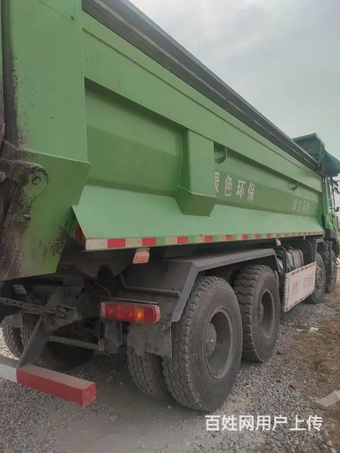 二手斯太尔7米2自卸车 20年国五8X4环保渣土车 - 图片 5