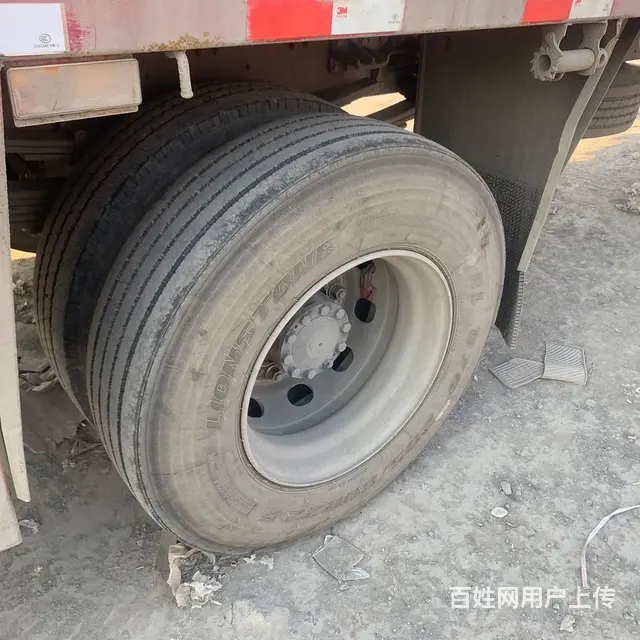 转让二手陕汽德龙前四后四9.6米平板国五220马力 - 图片 4