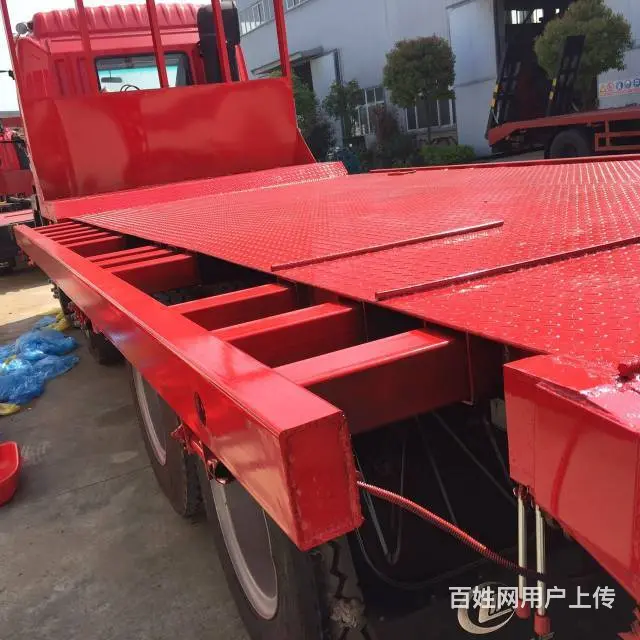 东风后八轮平板车东风后双桥挖机平板车厂家直销 - 图片 2