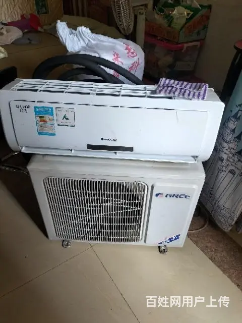 办公室拆回来9成新格力大一匹空调 - 图片