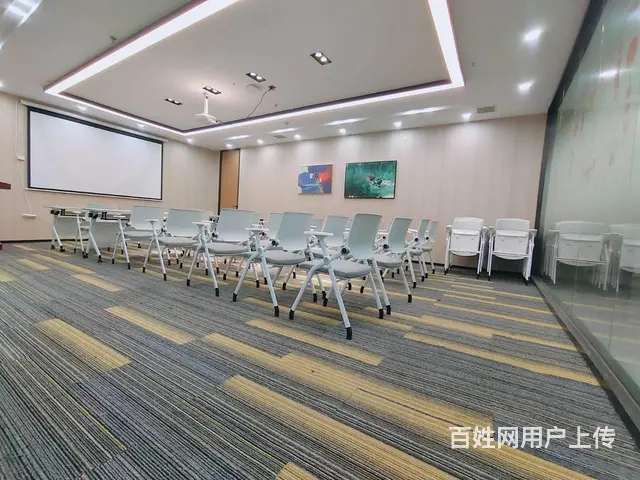 河西地铁口可时租日租会议室培训室，茶室，可临时接待，会议培训 - 图片 6