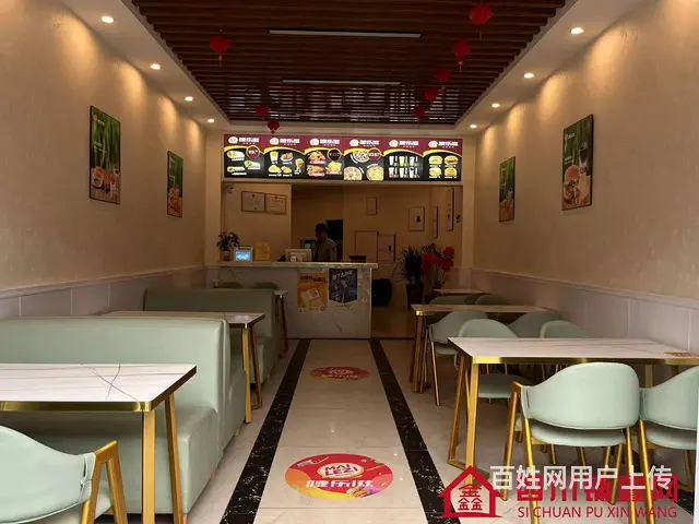 （四川铺鑫网）巴州区回风紫金时代万达120㎡汉堡炸鸡店转让 - 图片 2