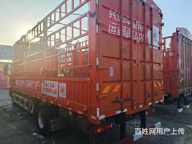 出售个人二手6.8米高栏汕德卡G5国六排放 - 图片 6