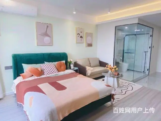 整租 单身公寓 二院 月河华庭街 付一押一 拎包入住 - 图片 1
