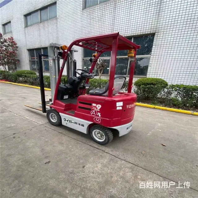 日本进口二手叉车 小型三轮冷库专用电动叉车出售 - 图片 6