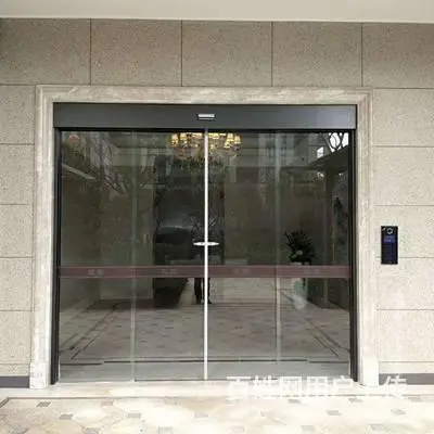 巴城镇感应门维修，更换控制器 - 图片 1