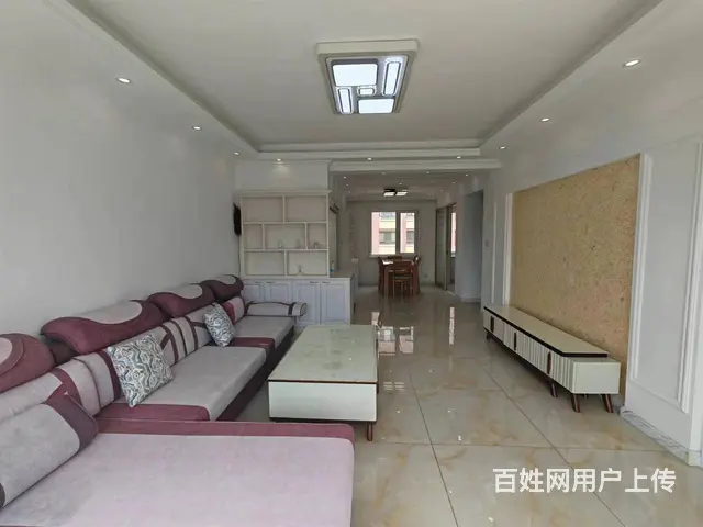 顺通二手车附近聚富园三室两厅精装修，赠送阁楼104平+50 - 图片 1