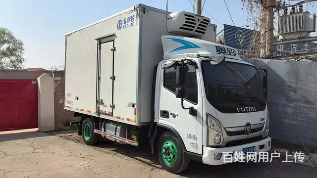 21年6月福田奥铃4.2米冷藏车156马力 手续全 - 图片 2