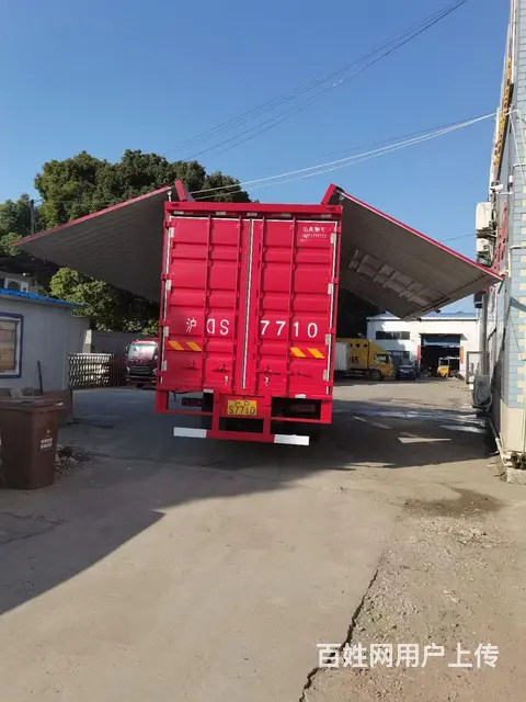 低价出售东风天锦8米3电动双飞厢式货车 国5 - 图片 2