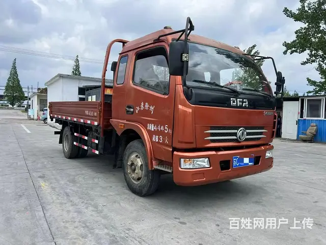 重载版东风多利卡D6 4米平板自卸货车750轮胎 - 图片 3