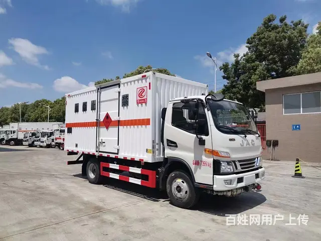 宽2.1米江淮蓝牌一类爆炸品厢式运输车分期首付价格 - 图片 7