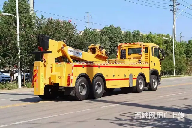 国六重汽豪沃前四后八一拖一清障车 - 图片 2