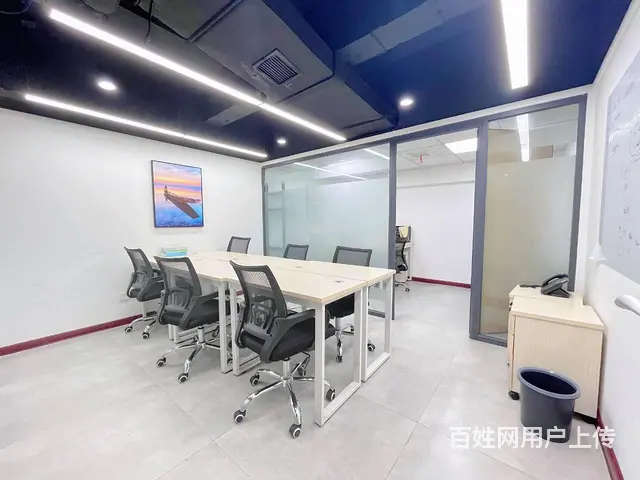 长沙共享办公室出租，租金全包，1加1格局，即租即用 - 图片 1