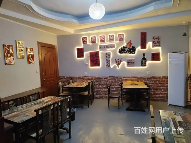 店铺位于湖州安吉县递铺街道尚然烤吧，繁华地段，面积130平， - 图片 3
