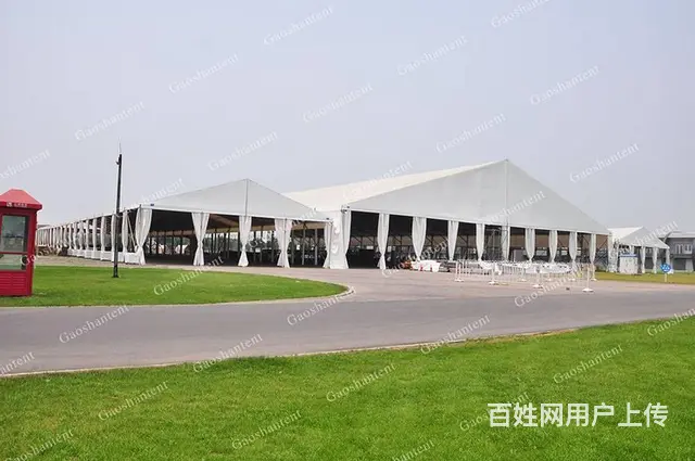 户外汽车巡展帐篷，庆典展会篷房，拆搭快捷造型多样 - 图片 1