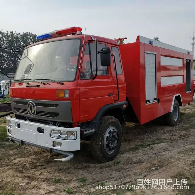 小型多功能洒水车二手3方5方10方民用消防洒水车 - 图片 3