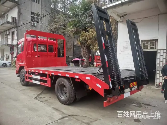 海西国六东风120挖机平板车价格低 - 图片 7