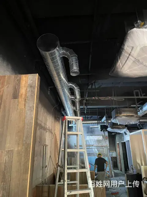 香洲排油烟风机油烟管道制作韩式烤肉店油烟净化器安装 - 图片 2