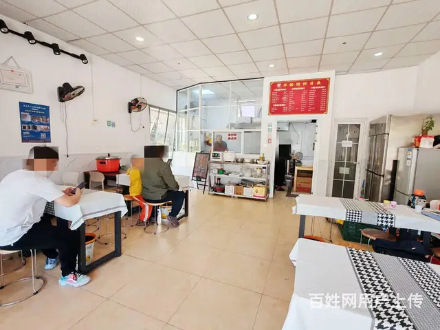（老板本人）万人小区出入口拐角临街餐馆优价转让  6307 - 图片 2