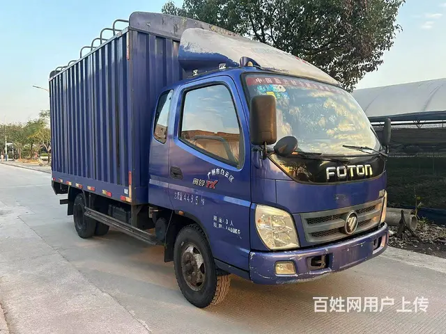 个人出售13年奥铃TX 排半后双轮3米8厢式货车 - 图片 2