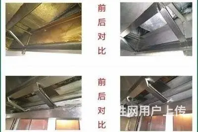 昆山市张浦镇酒店饭店单位学校食堂油烟机清洗公司 - 图片 3