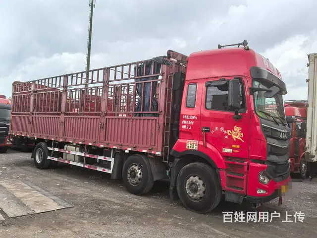 出售18年8月江淮前四后四9.6米高栏货车 - 图片 1