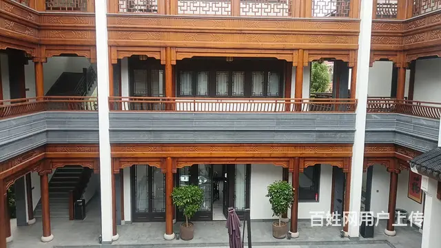 山西实木门窗花格木门实木地哦啊花门 - 图片 9