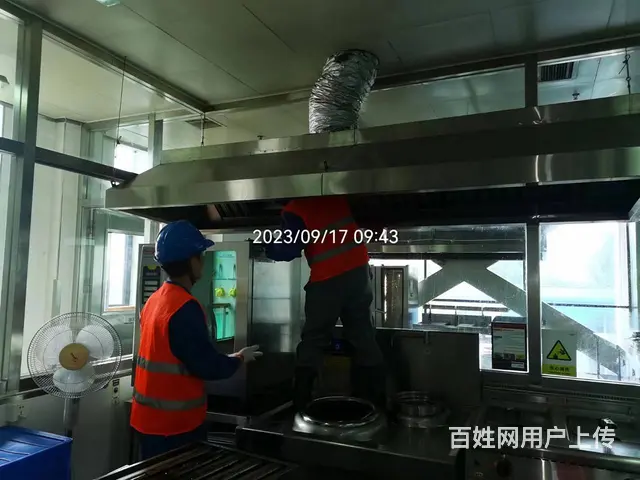 昆山淀山湖会所酒店排烟系统清洗公司 资质齐全 - 图片 2