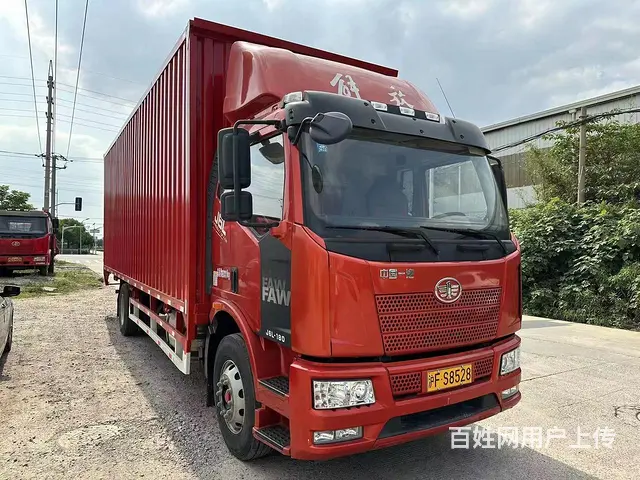 低价卖20年8月8.2米厢式解放j6 电动双飞 - 图片 2