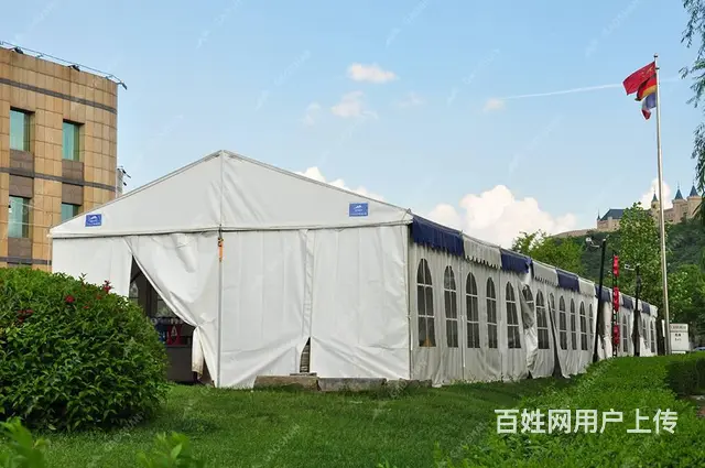户外展销会篷房 车展婚庆帐篷 出租出售 现场搭建 - 图片 1