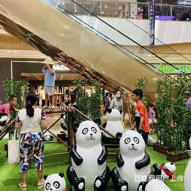 公共空间摆件装饰品 玻璃钢   吸引人气 厂家租售 - 图片 5