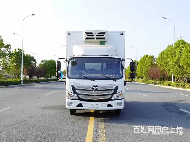 信阳 蓝牌福田宽体冷藏车肉钩车厂家直销包上户 - 图片 10