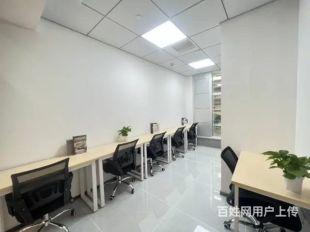 长沙超A写字楼出租丨6人间超级靠窗办公室丨24h办公 - 图片 2